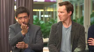 Benedict Cumberbatch compliments Michael Shannon and Nicholas on their acting