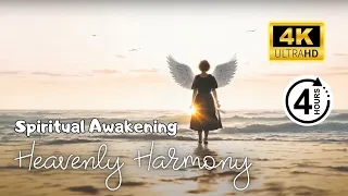 Heavenly Harmony 😇 4 Hour Relaxing Angel Music for Inner Peace