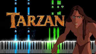 Tarzan - Son Of Man Piano Tutorial