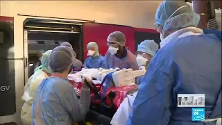 Coronavirus - Covid-19: France steps up evacuations from packed hospitals