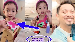 Wow! Anak ni Jhong Hilario na si Sarina Nag-Tagalog Challenge sa kanyang Latest Toy  Unboxing
