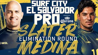 Kelly Slater vs Gabriel Medina | Surf City El Salvador Pro - Elimination Round Heat Replay