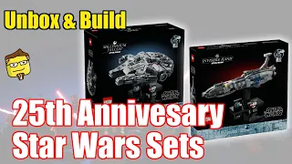 LEGO Unbox & Build: 25th Anniversary Star Wars Midi-scale Ships Pt 2.