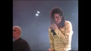 Michael Jackson Wanna Be Startin Somethin Live  Bucharest 1992