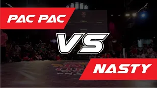 Pac Pac Vs Nasty | B-Boy Final | Cypher France 2021