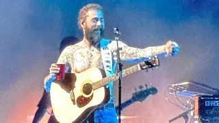 Post Malone Overdrive Live (*NEW*first time) If Yall Weren't Here Id Be Crying Tour 2023 Noblesville