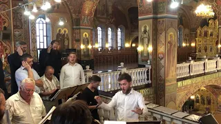 Хор Банченского монастыря - Утверди Боже (29.08.2020)