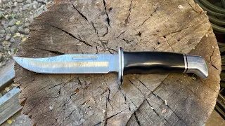 BUCK 119 hard use test part 2. Did grandpas knife survive?