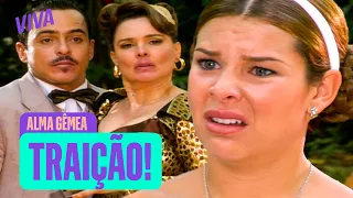 CHIFRE! MIRNA FLAGRA TRAIÇÃO NO DIA DO CASAMENTO E JOGA NOIVO NA LAMA! | ALMA GÊMEA | MELHOR DO DIA