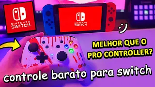 MELHOR CONTROLE CUSTO BENEFÍCIO PARA NINTENDO SWITCH (melhor que Pro Controller?) - EasySMX 9124 Pro