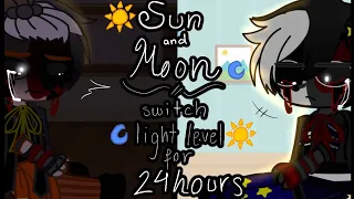 Sun and Moon switch light level for 24 hours | Original | ⚠️TW: Swearing, blood, torture | GC | SB