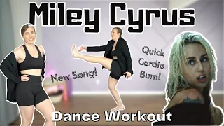 Miley Cyrus - Flowers Dance Workout! Fun, Quick Cardio Burn Inspired By Music Video