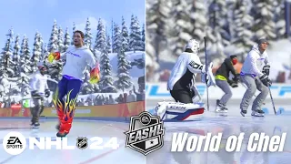 Anything Can Happen In Hockey!   *NHL 24 World of Chel EASHL Drop In 6v6*