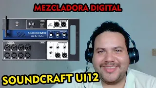 Mixer digital soundcraft ui12