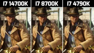 i7 14700K vs i7 8700K vs i7 4790K | RTX 4090