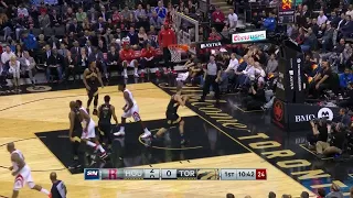 1st Quarter, One Box Video: Toronto Raptors vs. Houston Rockets