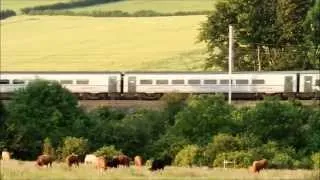 ECML trains around Grantham June 2014