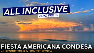FIESTA AMERICANA CONDESA Cancun, Mexico 🇲🇽  4k Resort Tour & Review 🇲🇽 Gray on Gray