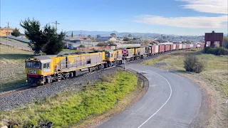 TasRail TR08 TR04 TR14 #35 train William Street Brighton