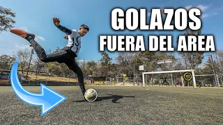 COMO ANOTAR GOLES de LARGA DISTANCIA 🔝 Patea con mucha potencia en el Futbol ⚽️🔥