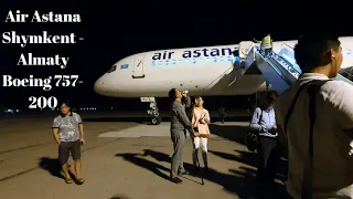 Boeing 757-200 SHOCK on Air Astana - Shymkent (KZ) to Almaty (KZ)