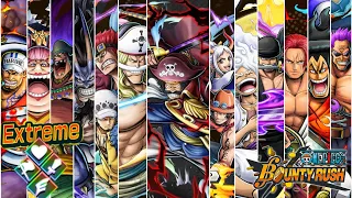 All EX Character Trailers in One Piece Bounty Rush (OPBR) | 1st - 5th Anniversary