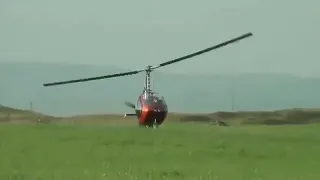 Autogyro Crashes on Take Off