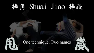 摔角 Shuai Jiao, 1 Technique 2 Names: 崴 Wǎi & 甩 Shuǎi —ft. Emanuele Papa