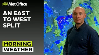 28/04/24 – Rain in the east, showers elsewhere – Morning Weather Forecast UK – Met Office Weather