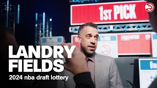 Landry Fields Press Conference | 2024 NBA Draft Lottery