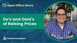 Do’s and Dont’s of Raising Prices with Jason Coleman