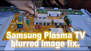 Samsung plasma TV Image repair.