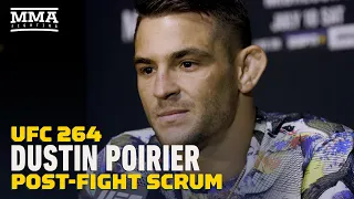 Dustin Poirier Reacts To Conor McGregor Win, Declares 'We Are Going To Fight again' | UFC 264