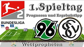Hannover 96 - SV 07 Elversberg |1.Spieltag 2.Bundesliga Saison 23/24 Prognose / Ergebnis Tipp