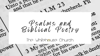Psalms and Biblical Poetry