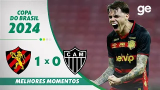 SPORT 1 X 0 ATLÉTICO-MG | MELHORES MOMENTOS | 3ª FASE DA COPA DO BRASIL | ge.globo