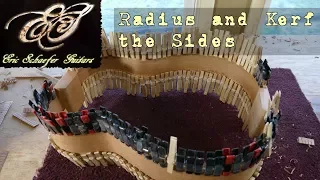 Radiusing and Kerfing the Sides