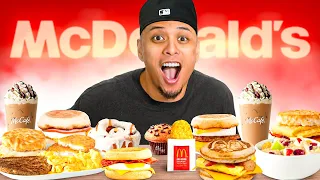 I Ate The Entire McDonald's Breakfast Menu!