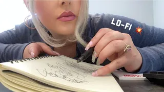 ASMR - Fast & Aggressive drawing you roleplay!⚡️✍🏻 Random lofi triggers