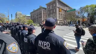 Columbia University increases security, shifts to remote learning amid protests