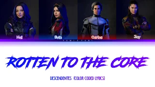 DESCENDENTES “ROTTEN TO THE CORE” Color Coded Lyrics