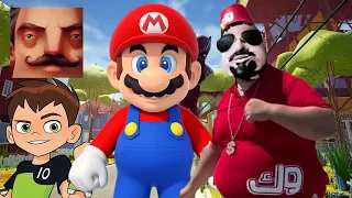 Hello Neighbor - New Neighbor Skibidi Dop Boy Shrek Mario Ben 10 History Gameplay Walkthrough