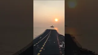 MIG 29K TAKEOFF FROM INS VIKRANT.....