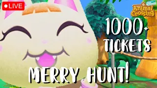 🔴 THE ACTUAL LAST MERRY VILLAGER HUNT? (WE FOUND HER!)| Live Stream | Animal Crossing New Horizons