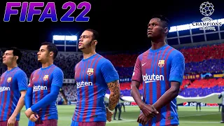 Barcelona vs Dynamo Kyiv Ft. Depay, Fati, Coutinho, | UEFA Champions League | Gameplay & Prediction