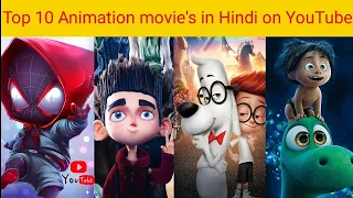 Top 10 Animation Comedy  Movies In Hindi On YouTube | Movie Showdown