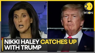 US Presidential Elections 2024: Nikki Haley closes in, 4% behind Donald Trump | WION