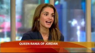 Queen Rania on 'Illegal' Israeli Settlements