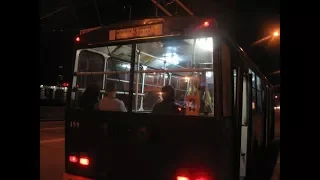 З першого лютого у Рівному на маршрут вийде ще один "нічний" тролейбус