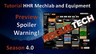 RogueTech - *SPOILER WARNING!* HHR Mechlab Preview